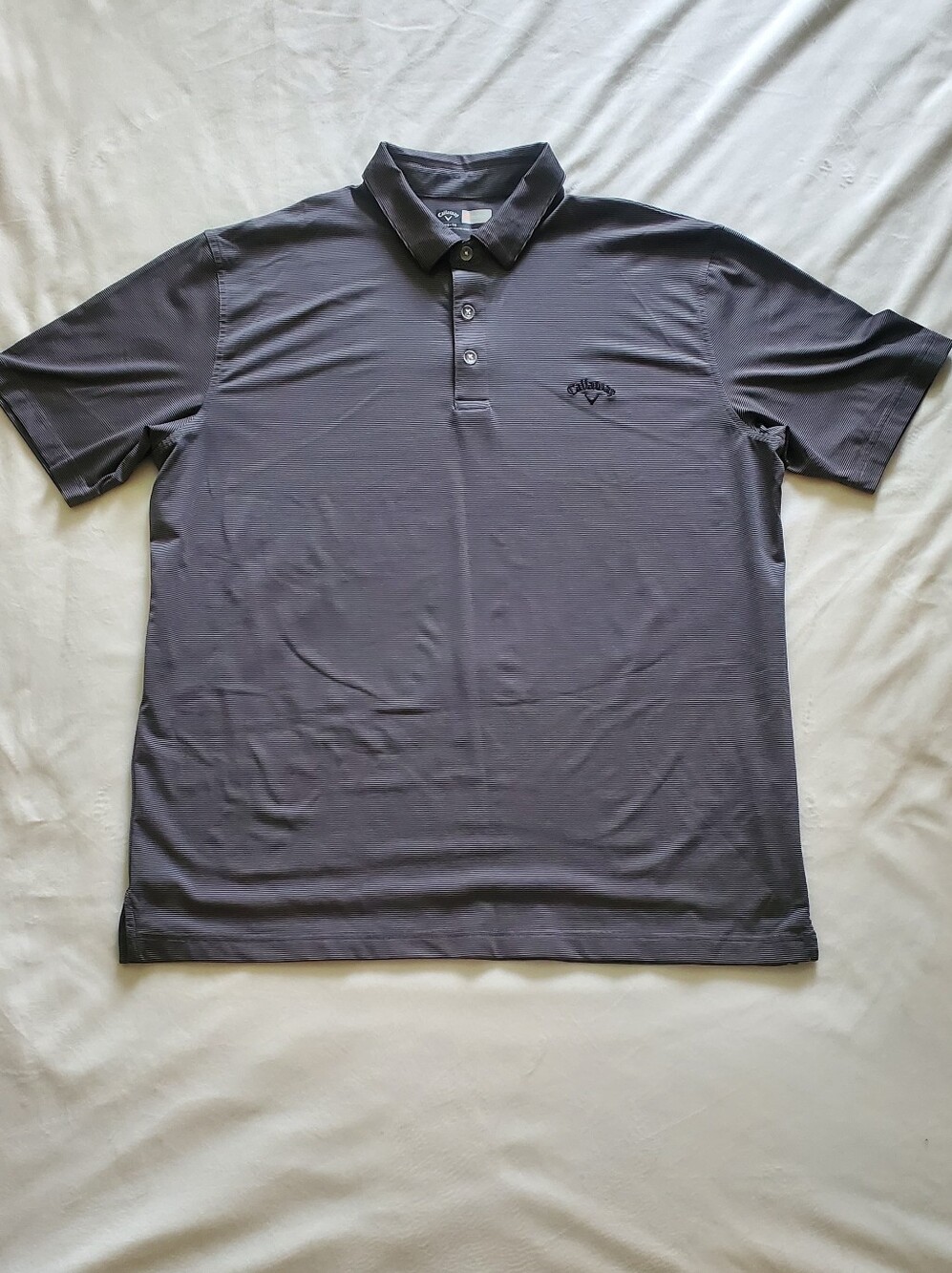 Callaway Opti-Dri XL Men's Charcoal Polo - Short Sleeve Performance